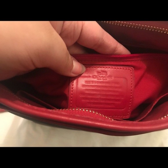 Leather Coach Messenger Bag - Picture 5 of 5